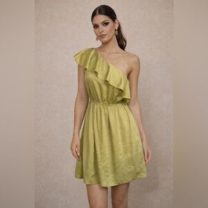 BCBGeneration key lime green dress, size S